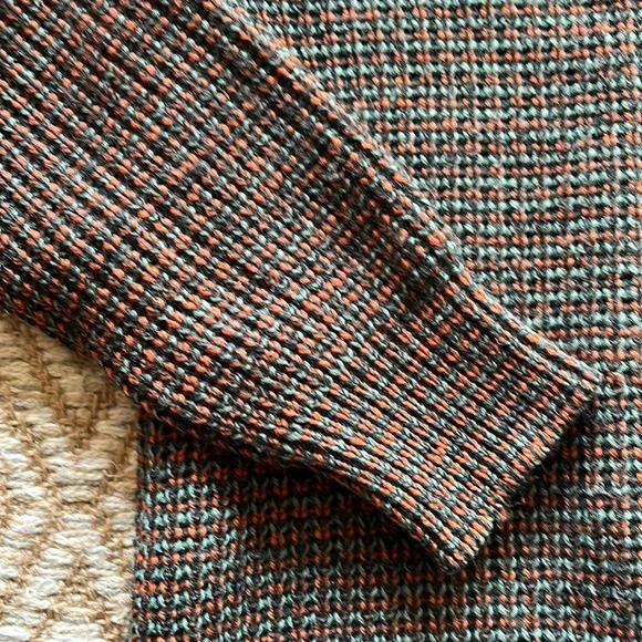 Vintage sweater brown and gray - Picture 9 of 10